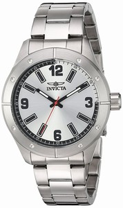 Invicta Silver Dial Stainless Steel Band Watch #17925 (Men Watch)