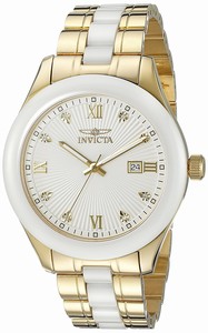 Invicta Silver Dial Ceramic Watch #18154 (Men Watch)