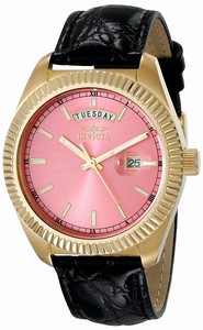 Invicta Pink Dial Stainless steel Band Watch # 18273 (Women Watch)