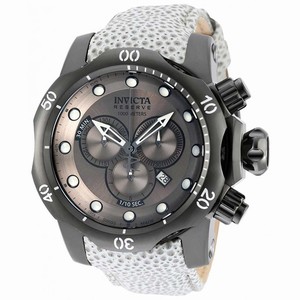 Invicta Venom Quartz Chronograph Date Leather Watch # 18308 (Men Watch)