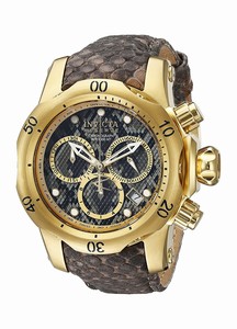 Invicta Venom Quartz Chronograph Date Leather Watch # 18315 (Women Watch)