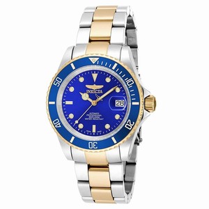 Invicta Blue Dial Stainless Steel Band Watch #18511 (Men Watch)