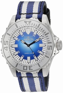 Invicta Pro Diver Quartz Analog Nylon Strap Watch # 18615 (Men Watch)