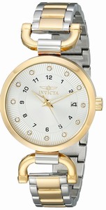 Invicta Silver Dial Stainless Steel Watch #18800 (Women Watch)