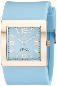 Invicta Angel Quartz Analog Light Blue Polyurethane Watch # 18816 (Women Watch)