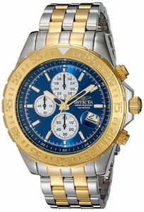 Invicta Blue Dial Stainless Steel Band Watch #18851 (Men Watch)