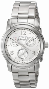 Invicta Silver Dial Stainless Steel Band Watch #19022 (Women Watch)