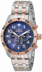 Invicta Blue Quartz Watch #19204 (Men Watch)