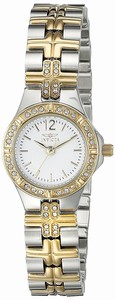 Invicta White Dial Stainless Steel Watch #19776 (Women Watch)