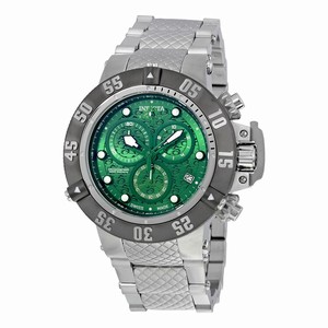 Invicta Green Quartz Watch #20157 (Men Watch)