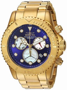 Invicta Blue Dial Stainless Steel Band Watch #20349 (Men Watch)