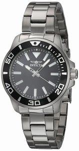 Invicta Black Dial Stainless Steel Band Watch #21538 (Women Watch)