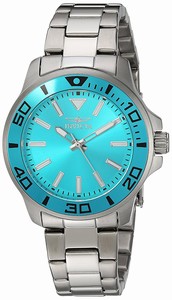 Invicta Light Blue Quartz Watch #21539 (Women Watch)