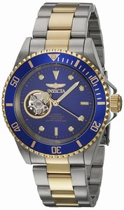 Invicta Blue Dial Stainless Steel Band Watch #21719 (Women Watch)