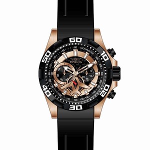Invicta Black Dial Stainless Steel Band Watch #21740 (Men Watch)