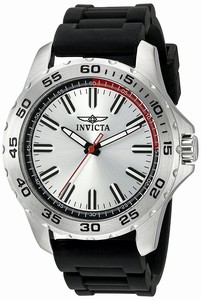 Invicta Pro Diver Quartz Analog Black Polyurethane Watch # 21854 (Men Watch)