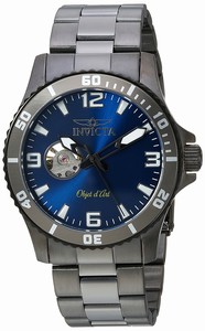Invicta Blue Dial Stainless Steel Band Watch #22626 (Men Watch)