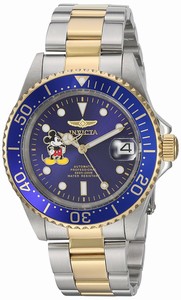 Invicta Blue Dial Stainless Steel Band Watch #22778 (Men Watch)