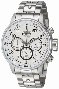 Invicta Silver Dial Stainless Steel Band Watch #23078 (Men Watch)