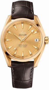 Omega Champagne Automatic Self Winding Watch # 231.53.39.21.08.001 (Men Watch)