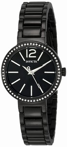 Invicta Black Quartz Watch #23269 (Women Watch)