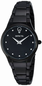 Invicta Black Quartz Watch #23280 (Women Watch)