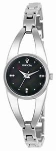 Invicta Black Dial Stainless Steel Band Watch #23311 (Women Watch)