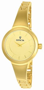 Invicta Gold Quartz Watch #23317 (Women Watch)
