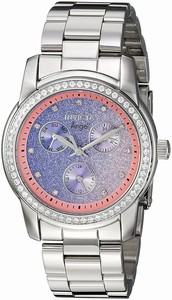 Invicta Blue Dial Stainless Steel Band Watch #23821 (Women Watch)