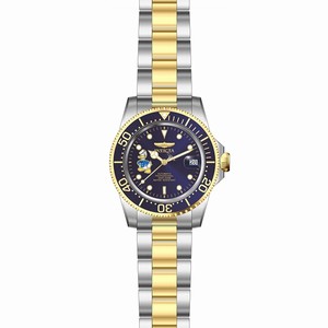Invicta Blue Dial Stainless Steel Band Watch #24397 (Men Watch)