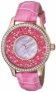 Invicta Pink Quartz Watch #24586 (Women Watch)