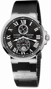 Ulysse Nardin Automatic Self Wind Dial color Black Watch # 263-67/42 (Men Watch)