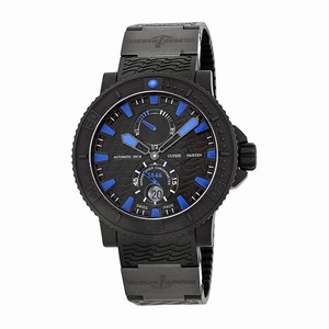 Ulysse Nardin Automatic Dial color Black Wave Design Watch # 263-92-3C/923 (Men Watch)