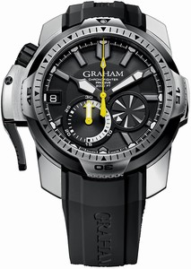 Graham Swiss automatic Dial color Black Watch # 2CDAV.B02A (Men Watch)