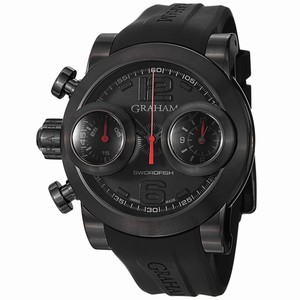 Graham Swiss automatic Dial color Black Watch # 2SWBB.R36L (Men Watch)