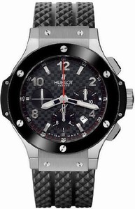 Hublot Big Bang Automatic Chronograph Date Carbon Dial Watch # 301.SB.131.RX (Men Watch)