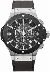 Hublot Big Bang Automatic Chronograph Date Skeletal Dial Watch # 311.SM.1170.GR (Men Watch)