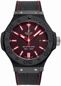 Hublot Automatic Big Bang King Date Black Leather Watch # 322.CI.1123.GR (Men Watch)