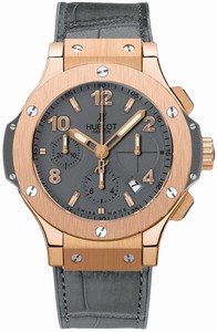 Hublot Big Bang Earl Gray Automatic Chronograph Date Rose Gold Watch # 341.PT.5010.LR (Men Watch)