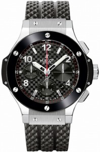 Hublot Big Bang Automatic Chronograph Date Carbon Dial Watch # 342.SB.131.RX (Men Watch)