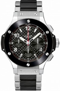 Hublot Big Bang Automatic Chronograph Date Carbon Dial Watch # 342.SB.131.SB (Men Watch)