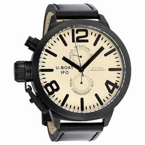 U-Boat Beige Quartz Watch #365 (Men Watch)