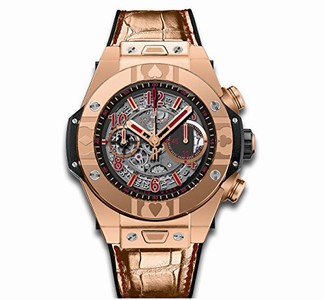 Hublot Automatic Dial color Skeleton Watch # 411.OX.1180.LR.WPT15 (Men Watch)