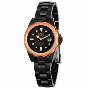Invicta Swiss Quartz Black Watch #4874 (Women Watch)