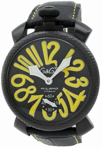 GaGa Milano Manual 48mm Limited Edition Men Watch #5016.2.BK