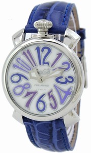 GaGa Milano Manual 40mm Steel Unisex Watch #5020.3.BL