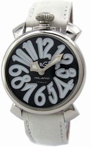 GaGa Milano Manual 40mm Steel Unisex Watch #5020.4.WH