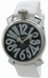 GaGa Milano Manual 40mm Steel Unisex Watch #5020.4.WH