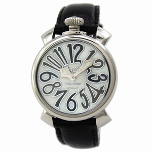 GaGa Milano Manual 40mm Steel Unisex Watch #5020.5.BK