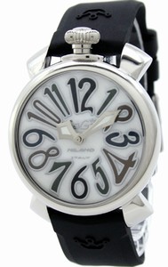 GaGa Milano Manual 40mm Steel Unisex Watch #5020.5.BK